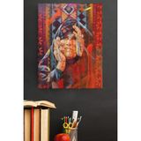 WebStyle Sayılarla Boyama Seti Kasnaklı Yörük Ana 50 x 65 cm