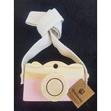 websunday Ahşap Kamera Oyuncağı, Çocuk Ahşap Kamera Oyuncak Yürümeye Başlayan Bebekler için Çocuk Odası Asılı Dekorlar Fotoğraflanan Sahne Çocuk Çocuk Odası Asılı Dekor Hediye (Bebek Pembesi)