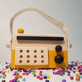 Websunday El Yapımı Ahşap Oyuncak Baby Radyo