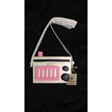 Websunday Retro Ahşap Dekoratif Radyo - Gül Kurusu - Gülkurusu