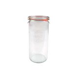 Weck 1040 ml Silindir Cam Saklama Kavanozu 5 Adet