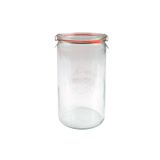 Weck 1590 ml Silindir Cam Saklama Kavanozu 5 Adet Wcktop