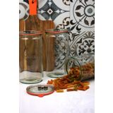 Weck 1590 ml Silindir Kavanoz Set (3 Adet) 974 Wcktop