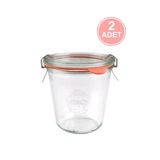 Weck 290 ml Cam Saklama Kavanozu 2 Adet