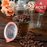 Weck 290 ml Mold Cam Saklama Kavanoz Seti (4 Adet)