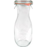 Weck 530 ml Içecek Cam Saklama Kavanozu 2 Adet - Şeffaf