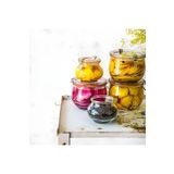 Weck 580 ml Lale (3 Adet ) + 220 ml Deco (2 adet) Saklama ve Pisirme Kavanoz Seti