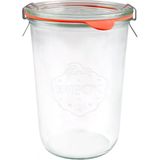 Weck 850 ml Cam Sakalama Kavanozu Şık Tasarım ile Fırında ve Ocakta Pişirme İçin İdeal