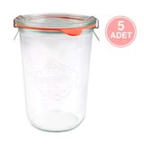 Weck 850 Ml Mold Kavanoz Set 5 Adet