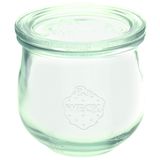 Weck Bardaklar Lale Kalıbı #746 370 ml (6 Adet, Mandallar + Kauçuk Dahil, Kapak ø 80 mm, Kavanozlar, Tatlı Bardakları, Marmelat Kavanozu Dahil) 58309