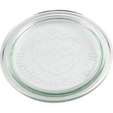 Weck Beyaz Çap 100 Cam Kavanoz Kapağı Hacim ile Uyumlu Saklama Kapları - 50 ml