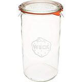 Weck Kavanoz 974 - Büyük Saklama Kapasiteli 1,5 L Cam Kavanozlar - Hava Geçirmez Kapaklı Kavanoz - Çok Renkli - 0 - 249 ml