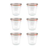 Weck Kavanoz Cam Saklama Kabı 580 Ml (6 Adet)
