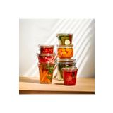 Weck Kavanoz Saklama Seti ( 580 ml Mold , 370 ml Mold , 290 ml Mold, 580 ml Lale)