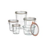 Weck Mold Kavanoz Set ( 850 ml , 580 ml , 370 ml , 290 ml Uzun , 160 ml )