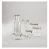 Weck Silindirik Cam Kavanoz 6 lı Set