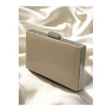 Wedding Fashion Ten Nude Renk Abiye Çanta Ayna Rugan Portföy Clutch Çanta Düğün Nişan Mezuniyet Kına Balo 2026 Yeni