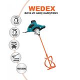 Wedex Boya Ve Harc Karistirici 1800W Cift Vites Devir Ayarli