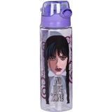 Wednesday Matara 700 Ml - Çocuk Suluk, Matara, Pipetli Suluk, Askılı Suluk Wednasday Matara