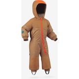 Wedze Çocuk Kayak Tulumu - 1/5 Yaş - Kahverengi/turuncu - 500 Toddler - 12 Ay