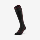 Wedze Yetişkin Yün Kayak/Snowboard Çorabı - Siyah - 900 Wool