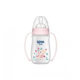 Wee 484 Safarı Pvc Bıberon Genıs Agızlı Kulplu 0-6 Ay 250 Ml