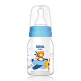 Wee Baby 0-6 Ay 250 ml + 125 ml Klasik Mavi Cam Biberon Seti