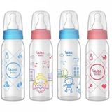 Wee Baby 0-6 Ay 250 ml Pembe Cam Biberon