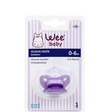 Wee Baby 0-6 Ay Silikon Damaklı Emzik