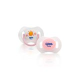 Wee Baby 152 Gece Gündüz Emzik No1 Pembe, 2 Adet, 0-6 Ay