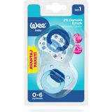 Wee Baby 2 Li Damaklı Emzik No:1
