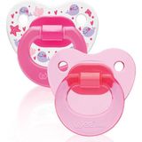 Wee Baby 2’li Damaklı Emzik No:2 - Pembe - Bebek Pembesi - Standart