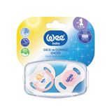 Wee Baby 2'li Gece Gündüz Emzik No:1 (Saklama Kabı Hediyeli) - Pembe