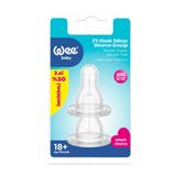Wee Baby 378 Biberon Emziği 2'li