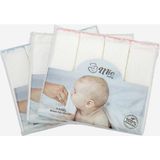 Wee Baby 4 Bebek Ağız Mendili %100 Organik Beyaz Renk Standart Beden ile Üretilmiştir