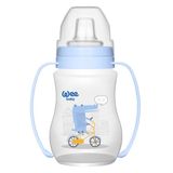 Wee Baby 6+Ay 250 ml 754 Mavi Akıtmaz PP Alıştırma Bardağı