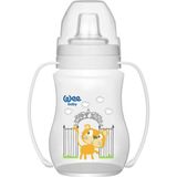 Wee Baby 754 250 ml Beyaz Akıtmaz PP Kulplu Bardak