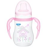 Wee Baby 754 PP Alıştırma Bardağı Antikolik Akıtmaz Kulplu 250 ml - Pembe