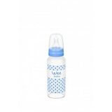 Wee Baby 771 Mavi 180 ml Isıya Dayanıklı Cam Biberon
