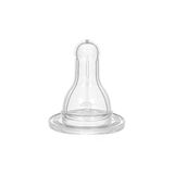 Wee Baby 821 Yuvarlak Uçlu Silikon Biberon Emziği 6-18 Ay Normal Akış No:2