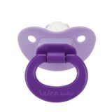Wee Baby 833 0-6 Ay Silikon Desenli Damaklı Emzik Emzik Mor