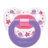 Wee Baby 835 Mor Desenli Damaklı No 3 18 Ay+ Emzik