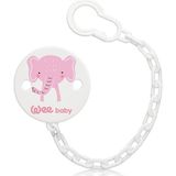 Wee Baby 901 Zincirli Emzik Askısı - Kız