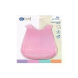 Wee Baby 927 Pembe Prime Silikon Mama Önlüğü