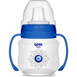 Wee Baby Akıtmaz Kulplu PP Alıştırma Bardağı 125 ml 6+ Ay Bebekler İçin BPA İçermez