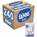 Wee Baby Bebek Temizleme Pamuğu 240'LI Yumuşak Dokulu Hassas Ciltler İçin Anti-Alerjik Ürün