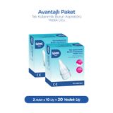 Wee Baby Burun Aspiratörü Yedek Uç Seti (10X2 20 Adet)