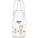 Wee Baby Cam Biberon No:1 0-6 Ay 125 ml - Beyaz - Şeffaf
