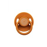 Wee Baby Cool Yuvarlak Uçlu Emzik 0-6 Ay Taba