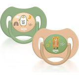 Wee Baby Duo Simetrik Uçlu Emzik 0-6 Ay No:1 (4 Adet)